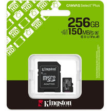Карта пам'яті Kingston microSDXC 256GB Canvas Select Plus Gen3+