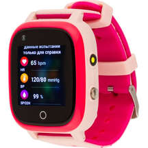 Дитячий годинник AmiGo GO005 4G WIFI Thermometer Pink