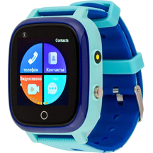 Дитячий годинник AmiGo GO005 4G WIFI Thermometer Blue