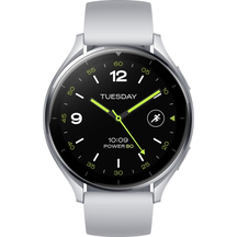 Смарт-годинник Xiaomi Watch 2 Sliver Case With Gray TPU Strap