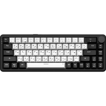 Бездротова механічна клавіатура GamePro Asgard Valhalla (MK210B Pro) 65% QLAB orange switches