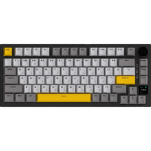 Бездротова механічна клавіатура Ajazz AK820 PRO 75% Flying Fish Switch Black RGB (AK820PRO-FF-BGY)