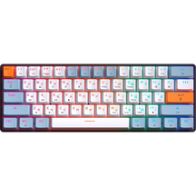 Дротова механічна клавіатура GamePro MK130R (Red) з Hot-Swap RGB Black
