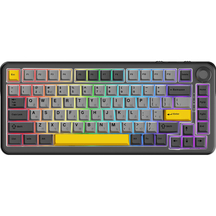 Клавіатура механічна бездротова Ajazz AK820 MAX PLUS Daydream Switch RGB Wireless/BT/USB Black
