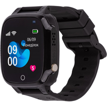 Смарт-годинник для дітей AmiGo GO008 MILKY GPS WIFI Black