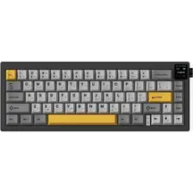Дротова механічна клавіатура Ajazz AK650 Moon Yellow switches Gray White Yellow (AK650-MY-GWY)