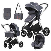 Коляска 3в1 Kidilo H2D (grey)