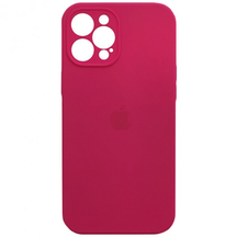 Чехол силиконовый Full Cover Apple iPhone 13 Pro Rose Red з/к