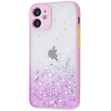 Купить Чехол Sparkles Apple iPhone 12 Pink