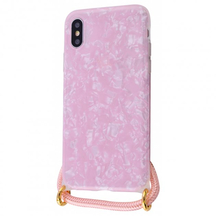 Чехол Confetti Jelly Cord Apple iPhone X/XS Pink