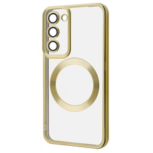 Чохол WAVE Metal Color Case with Magnetic Ring Samsung Galaxy S23 Gold