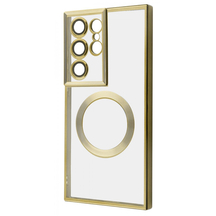 Чохол WAVE Metal Color Case with Magnetic Ring Samsung Galaxy S23 Ultra Gold