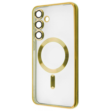 Чохол WAVE Metal Color Case with Magnetic Ring Samsung Galaxy S24 FE Gold