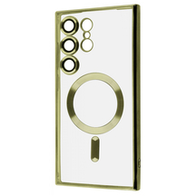 Чохол WAVE Metal Color Case with Magnetic Ring Samsung Galaxy S24 Ultra Gold