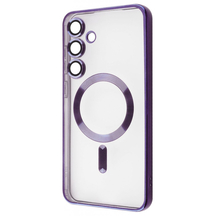 Чохол WAVE Metal Color Case with Magnetic Ring Samsung Galaxy S25 FE Deep purple