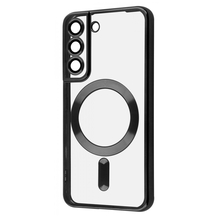 Чохол WAVE Metal Color Case with Magnetic Ring Samsung Galaxy S21 FE (G990B) Black