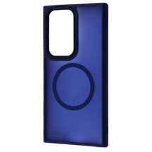 Чохол WAVE Matte Insane Case with Magnetic Ring Samsung Galaxy S22 Ultra Midnight blue