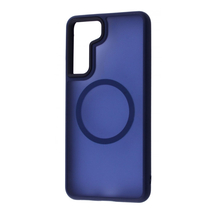 Чохол WAVE Matte Insane Case with Magnetic Ring Samsung Galaxy S22 Midnight blue