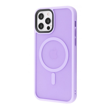 Чохол WAVE Matte Insane Case with Magnetic Ring iPhone 12/12 Pro Light purple
