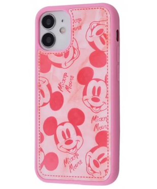 Чехол Mickey Mouse Apple iPhone 12 Mini Pink