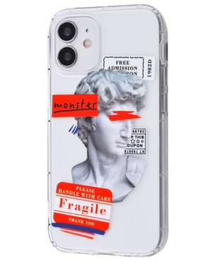 Купити Чохол прозорий Fragile Apple iPhone 12 Mini - Паяльня