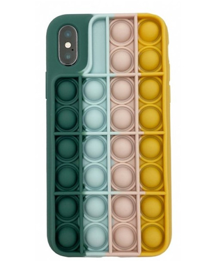 Чехол Pop it Apple iPhone X/XS Green