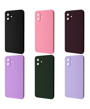 Чохол WAVE Full Silicone Cover Samsung Galaxy A07 Red