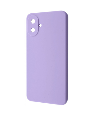 Чохол WAVE Full Silicone Cover Samsung Galaxy A07 Light purple