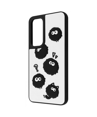Чохол WAVE Doodle Case Samsung Galaxy S25 FE Black fluffy