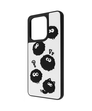Чохол WAVE Doodle Case Xiaomi Redmi Note 13 4G Black fluffy