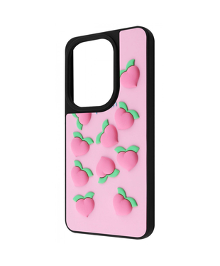 Чохол WAVE Doodle Case Xiaomi Redmi Note 13 Pro 4G/Poco M6 Pro 4G/Redmi Note 14s Peach