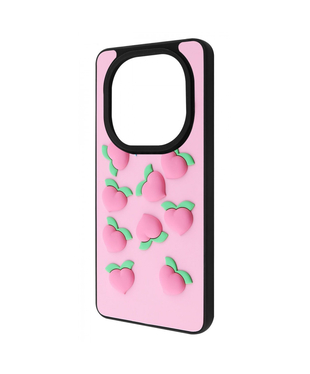 Чохол WAVE Doodle Case Xiaomi Redmi Note 14 Pro 4G Peach