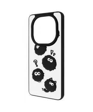 Чохол WAVE Doodle Case Xiaomi Redmi Note 14 Pro 5G/Poco X7 Black fluffy