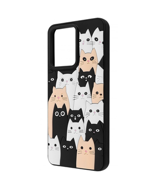 Чохол WAVE Doodle Case Xiaomi Redmi Note 12 4G Cats