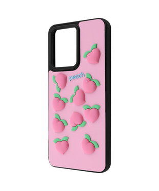 Чохол WAVE Doodle Case Xiaomi Redmi Note 12 4G Peach
