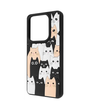 Чохол WAVE Doodle Case Xiaomi Redmi Note 14 5G/Poco M7 Pro Cats