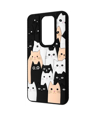 Чохол WAVE Doodle Case Xiaomi Redmi Note 8 Pro Cats