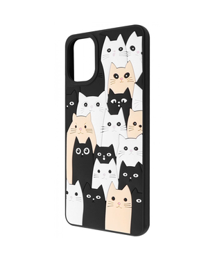Чохол WAVE Doodle Case Samsung Galaxy A06 Cats