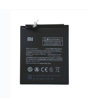 Аккумулятор XIAOMI BN31 для Mi A1 / Mi5X / Redmi Note 5A / Redmi Note 5A Prime / Redmi S2 original