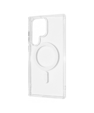 Чохол WAVE Clear Case (PC+TPU) with Magnetic Ring Samsung Galaxy S24 Ultra Clear
