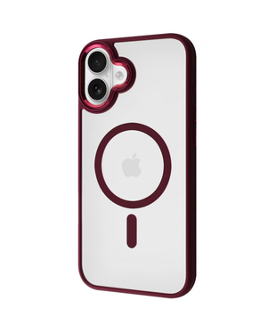 Чохол WAVE Ardor Case with Magnetic Ring iPhone 16 Bordo