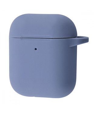 Чохол Silicone Case New for AirPods 1/2 Lavender gray