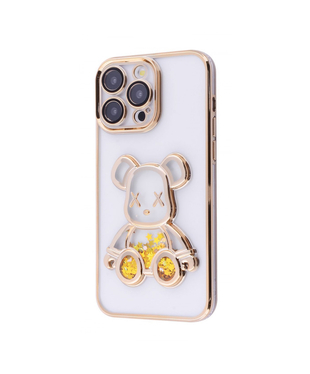 Чохол Shining Bear Case iPhone 15 Pro Max Gold