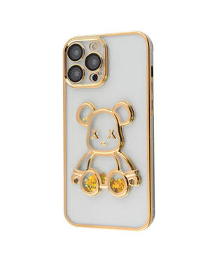 Чохол Shining Bear Case iPhone 13 Pro Max Gold