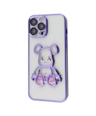 Чохол Shining Bear Case iPhone 13 Pro Max Dark purple