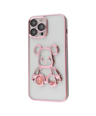 Чохол Shining Bear Case iPhone 13 Pro Max Rose gold