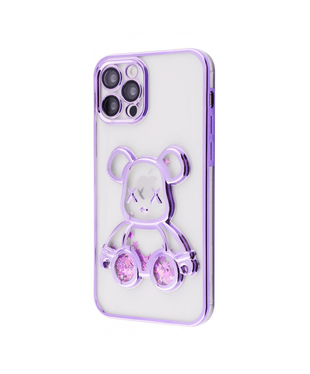 Чохол Shining Bear Case iPhone 12 Dark purple