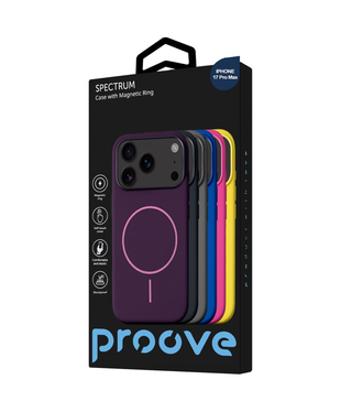 Чохол Proove Spectrum Case with Magnetic Ring iPhone 17 Pro Max Peel orange