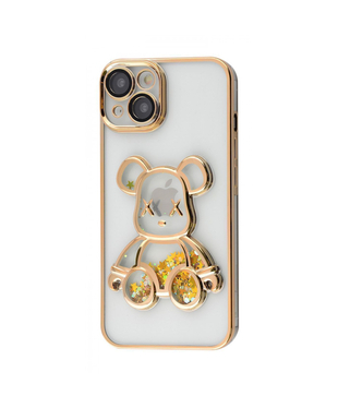 Чохол Shining Bear Case iPhone 14 Gold