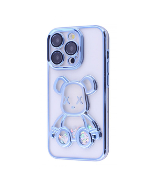 Чохол Shining Bear Case iPhone 15 Pro Sierra blue